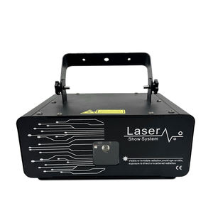 Proyector de fiesta de DJ con luces láser de control de voz y efecto de iluminación de escenario de barra KTV para discotecas en modo DMX512 - Product Image 6