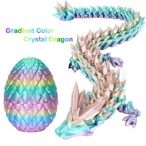 Misterioso Huevo <span class=keywords><strong>de</strong></span> <span class=keywords><strong>Dragón</strong></span> 3D con <span class=keywords><strong>Cola</strong></span> Articulada, Figura <span class=keywords><strong>de</strong></span> <span class=keywords><strong>Dragón</strong></span> <span class=keywords><strong>de</strong></span> 30 cm, Juguete Antiestrés, Regalo Único <span class=keywords><strong>de</strong></span> Pascua/Navidad para Niños - Product Image 4