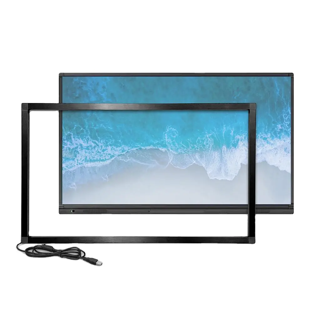 LT series 50 inches infrared touch frame no glass Factory directly supply support Palm Erase Tiny Writing fast drawing speed
