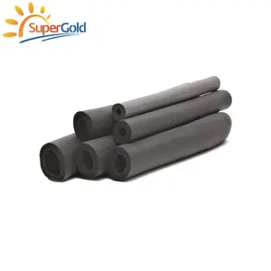 SuperGold air conditioning pipe insulation materials rubber plastic foam insulation pipe foam rubber products