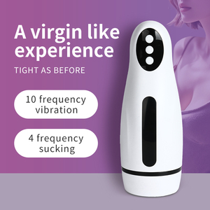 Masturbateur masculin ultra réaliste à succion, jouets sexuels pour hommes, stimulateur vibrant, pompe à pénis, jouets sexuels pour adultes pour hommes - Product Image 2