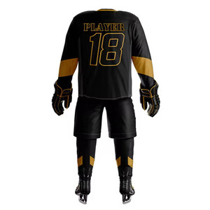 Uniforme de hockey sobre hielo, ropa deportiva transpirable para movimiento, uniforme de hockey sobre hielo, ropa deportiva para equipos en venta - Product Image 5