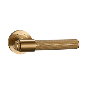 Poignées de porte et de fenêtre en alliage d'aluminium moleté, standard britannique, bon marché, pour portes intérieures en bois, sur roseau, pour portes intérieures. - Product Image 4