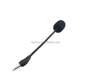 ไมโครโฟนทดแทนสำหรับไฮเปอร์เอ็กซ์คลาวด์ 3/คลาวด์ 3 ชุดหูฟังสำหรับเล่นเกมแบบมีสายและไร้สาย, ไมโครโฟนแบบถอดได้ขนาด 3.5 มม. สำหรับพีซี, เอกซ์บอกซ์วัน - Product Image 3