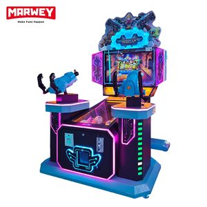 Marwey Nouveau Design Jedi Twin Guns Simulation <span class=keywords><strong>Gunman</strong></span> Machine de Jeu de Tir Machines d'Arcade Interactives pour Enfants Vente à Chaud - Product Image 1