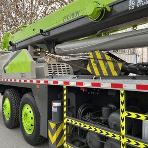 รถเครนบูมยืดหดได้ Zoomlion ZTC700V ปี 2019 มือสอง ขนาด 70 ตัน รถเครนไฮดรอลิกติดรถบรรทุกมือสอง - Product Image 2