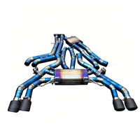 Système d'échappement en titane MPER Catback pour BMW X3M X4M F97 F98 S58 3.0 avec télécommande, installation facile, amélioration des performances