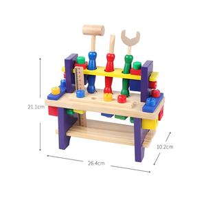 Juego de Golpear de Madera, Banco de Construcción para Niños, Juguetes Educativos Tempranos, Juguete de Martillo MI MM-0003 - Product Image 2