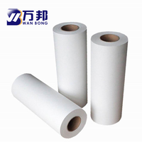 Papier de transfert par sublimation blanc 62 g/m² séchage rapide pour vêtements, imprimantes jet d'encre/sublimation