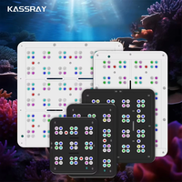 Lumière d'aquarium LED Cree Kassray T165 T210, entièrement en aluminium, avec ventilateur BT WIFI gratuit pour les récifs coralliens