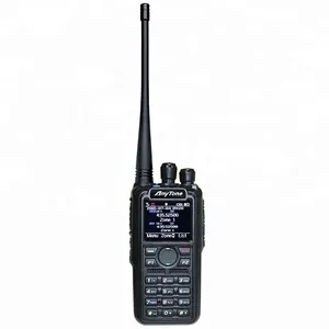 Anytone AT-D878S banda simple DMR de mano radio de dos vías con GPS digital walkie talkie