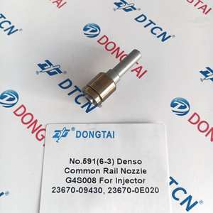 NO.591(6-3)TOPDIESEL Buse à rampe commune G4S008 pour 23670- 09430 23670-0E020 - Product Image 6
