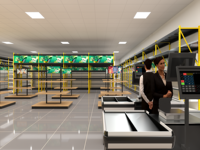 Solution complète pour les épiceries : conception 2D et 3D gratuite, étagères de supermarché en métal personnalisées