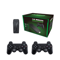Topleo Console de Jeu Vidéo Électronique Multi-Langues Manette de Jeu de Boxe Fonctions Intégrées Compatible FC GBA GBC MD Système d'Exploitation Linux UE