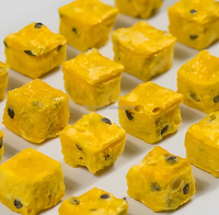 Suiker Vrij Gefreeze-droogde Passievruchtblokjes 100% Natuurlijk FD Fruitthee Grondstof Groothandel OEM Private Label Geen Toevoegingen