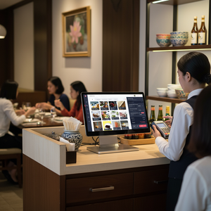 15,6-дюймовая POS-система на Windows с емкостным сенсорным экраном, разрешением 1920x1080, Wi-Fi 6, корпусом из алюминиевого сплава, моноблок - Product Image 2