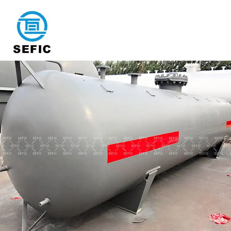 High Quality Iso / Gb Standard 40m3 100m3 Tank Professional Lpg Gas Storage Tank Container Price For Sale