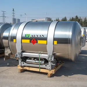 High Pressure Vessel Lng Truck Cryogenic Cylinder For Vehicle
