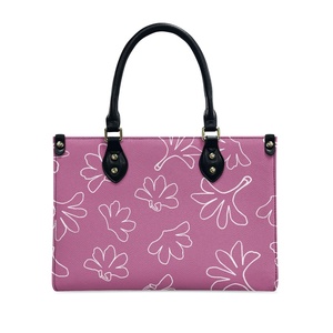 Tendencia Personalización del producto Hawaiian Pua Naupaka Imprimir Alta calidad Moda de lujo Señoras Pu Bolso Imprimir a pedido - Product Image 3