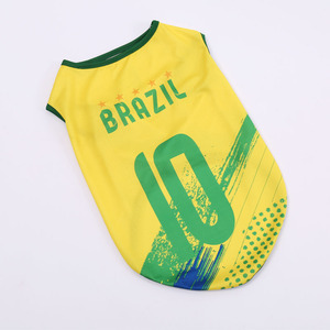 Maillot de football personnalisé pour animaux de compagnie, veste de football respirante de haute qualité, vêtements de sport pour chats et chiens, maillot de football pour animaux de compagnie, uniforme de football - Product Image 3