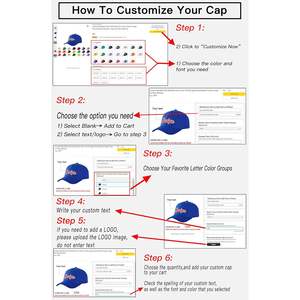 Gorra de béisbol de camuflaje de 5 paneles ajustable de alta calidad estilo Hip Hop con borde curvo texto personalizado para hombres y mujeres - Product Image 2