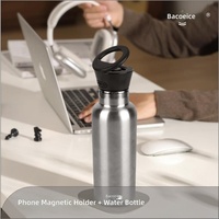 Botol Air Logam Magnetik Pintar Bocoice All-in-One Smart Magsafe untuk Baterai V5.3 500-1000mAh untuk Speaker Multifungsi