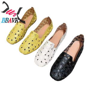 Nouvelles Chaussures de Maternité Antidérapantes pour Femmes, Grande Taille, Style Été 2025, à Bout Peu Profond, Semelle Plate, Faciles à Enfiler, Légères, Direct Usine - Product Image 5