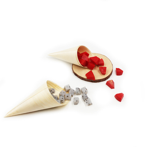 Proveedores Profesionales Chinos de Vasos Desechables de Madera de Abedul, Barquitos de Madera para <span class=keywords><strong>Sushi</strong></span> y Conos de Madera de Alta Calidad al por Mayor - Product Image 5