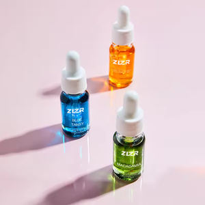 Mini Trio d'Huiles Visage Naturelles Apaisantes et Hydratantes Anti-inflammatoires à la Tanaisie Bleue, Macadamia et Rose Musquée - Product Image 3