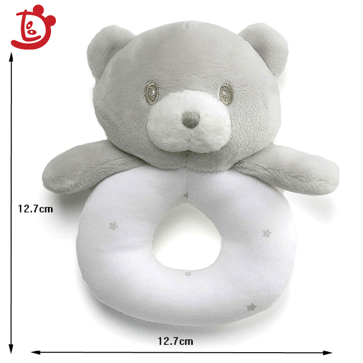 Детские плюшевые игрушки для новорожденных от поставщика, изготовленные на заказ, заводская цена, оптовая продажа от производителя, плюшевые игрушки, ручные колокольчики, детские погремушки, набор игрушек