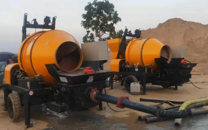Bomba Mezcladora de Concreto JBT40-11R de <span class=keywords><strong>40m</strong></span>³/h con Motor Diésel para Construcción de Edificios - Product Image 4