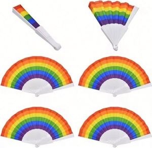 Abanico Plegable de Plástico con Diseño Floral Español de 23 cm, Personalizado con Logotipo, Artesanía de Bambú de Calidad para Bodas y Regalos Corporativos - Product Image 4