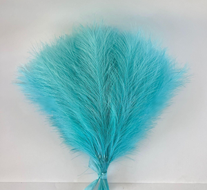Suministros de Jardinería, Decoración Artificial, Plumas, Hierba de Pampas, Flores Secas, Alambres con Púas, Planta Artificial, Tela de Poliéster - Product Image 1