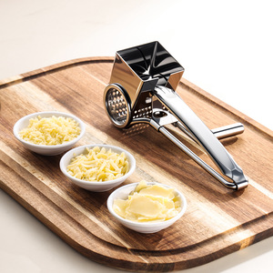 Râpe à fromage manuelle en acier inoxydable épaissi, trancheuse à fromage, râpe à chocolat, éplucheur de légumes Modèle 430 - Product Image 4