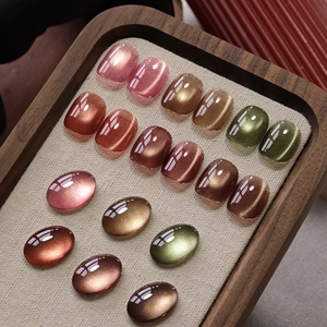 ZRKGEL Set di 24 Colori Nuova Serie Cat Eye, Smalto Gel Magnetico Riflettente Senza HEMA/TPO, Etichetta Privata OEM ODM - Product Image 3