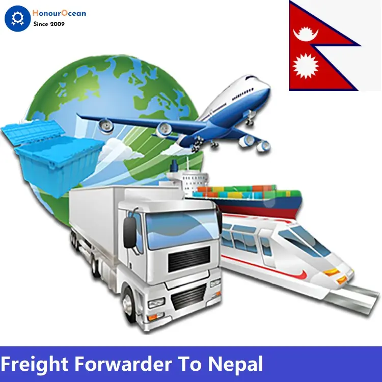 Spediteur Spediteur Internat ionale Logistik Kurierdienste 40ft Container Preis China nach Nepal