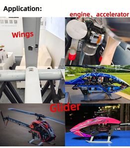 HS-125MG Thin Metal Wing Servo Electric <b>Lock</b> Anti-Heft Door RC Motor Components Similar Corona Quadcopter Charging Tools - Product Image 6
