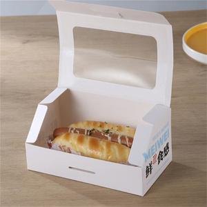 Boîtes à pâtisserie transparentes pour cupcakes, tartes aux œufs, desserts, pâtisseries, vente chaude, mode, ouverture de fenêtre, emballage - Product Image 2