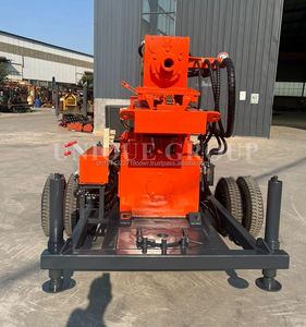 Plataforma de perforación de pozos de agua portátil JJEM, bomba de engranajes tipo rueda casera y componentes de núcleo de rodamiento, voltaje de 380V a la venta - Product Image 5