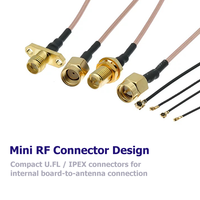 Câble coaxial RF à angle droit BNC femelle vers MCX mâle RG316 pour tuner, antenne, récepteur