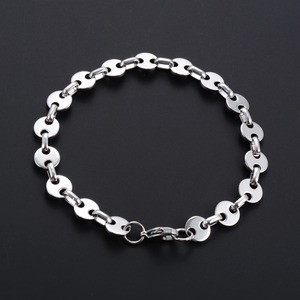 Bracelet Géométrique Rond et Carré Fait Main en Acier Inoxydable, Chaîne de Main, Bracelet de Poignet, Chevillère, Bijoux Métalliques pour Femmes et Hommes - Product Image 2