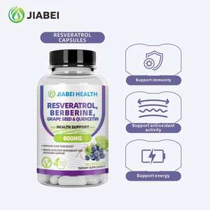 ओम/गंध वयस्क प्रतिरक्षा एंटीऑक्सिडेंट समर्थन शक्तिशाली कैप्सूल 600 मिलीग्राम 60 गिनती बेररीन अंगूर के बीज क्वासेटिन रेस्वेराट्रोल कॉम्प्लेक्स - Product Image 3