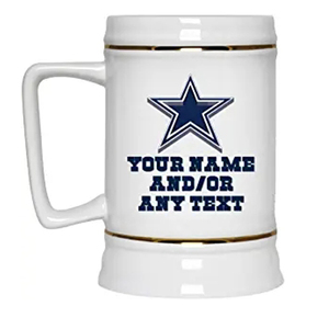 Grande tasse à café, thé, cacao en porcelaine blanche avec décalcomanie, 1L, mug géant en céramique pour bière - Product Image 4