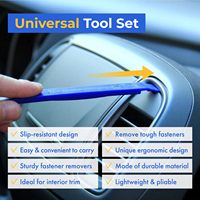 Venta Directa de Fábrica, Servicio OEM/ODM, Herramientas Manuales Universales de Aluminio y Plástico para Desmontaje y Recorte de Audio en Automóviles