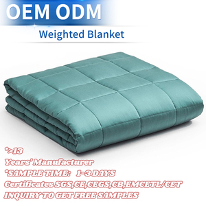 ผ้าห่มผ้าห่มนวมเย็นสำหรับผู้ใหญ่การบำบัด4ชิ้นได้รับการรับรอง OEKO-TEX สำหรับความวิตกกังวลออทิสติก - Product Image 6