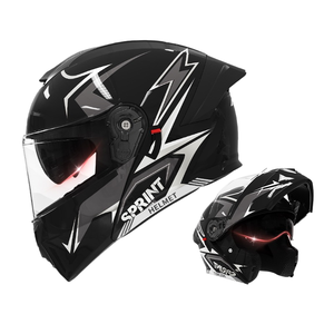 最高の中国製ABS 3C <span class=keywords><strong>DOT</strong></span>規格適合ヘルメット メンズ オートバイ モジュラー ヘルメット フリップアップヘルメット - Product Image 2