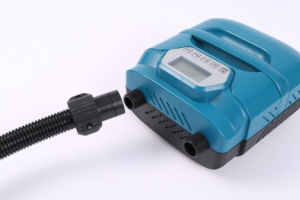 Pompe à pagaie SUP Pompe électrique 20 PSI <span class=keywords><strong>Compresseur</strong></span> d'air portable <span class=keywords><strong>avec</strong></span> dégonflage automatique 12V DC Allume-cigare de <span class=keywords><strong>voiture</strong></span> - Product Image 4