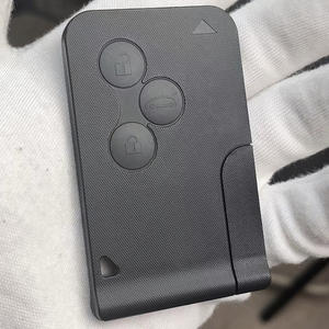 Funda de carcasa de llave de coche con tarjeta remota para Renault Scenic II Megane II Grand Scenic II 2003-2008 3 botones - Product Image 4