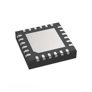 Composants de circuit électronique LAN8671B1-E/U3B 24 VFQFN Interface de tampon exposée originale - Product Image 1