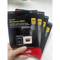 Carte mémoire SanDisk ExtremePro d'origine, carte haute vitesse pour téléphones mobiles, drones, caméras d'action GoPro, caméras embarquées